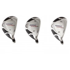 AGXGOLF XS SERIES #3, 4 HYBRID IRON SET: HEADS ONLY!!